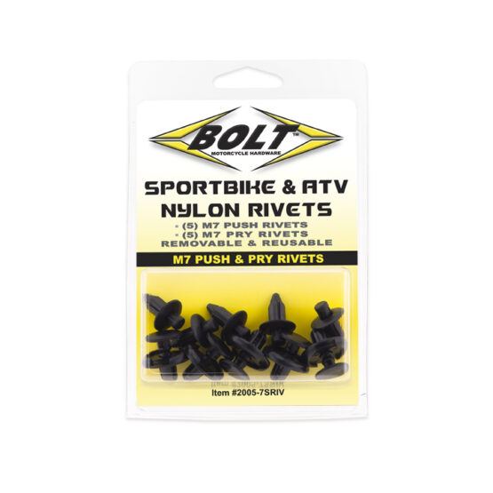 M7 Push/Pry Rivets - 10 Pack, 5 Each Type - Image 4