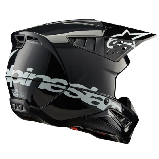 Alpinestars SM5 Corp Helmet Dark Grey Glossy XS Offroad - Image 2