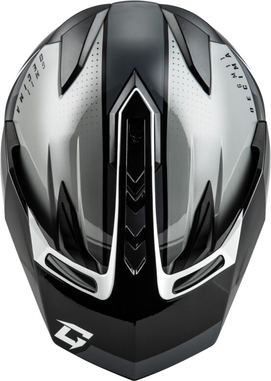 GMAX GM-11 Decima Helmet Black/Grey/White XL - Image 3