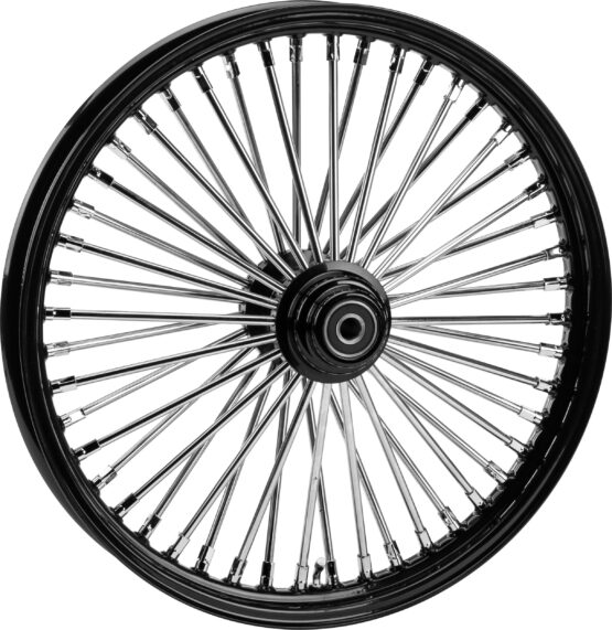 HardDrive 48-Spoke Black Front Wheel 26x3.5 in. Flat Hub 25mm Axle - Image 2