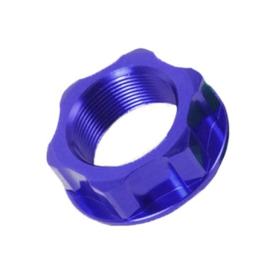 Blue Steering Stem Nut