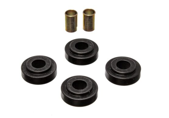 Black Front Strut Rod Bushing Set by Energy Suspension Fits 79-85 Mazda RX7