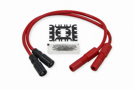 Accel Spiral Core Wire Set 8.0mm Red Fits 99-08 Twin Cam