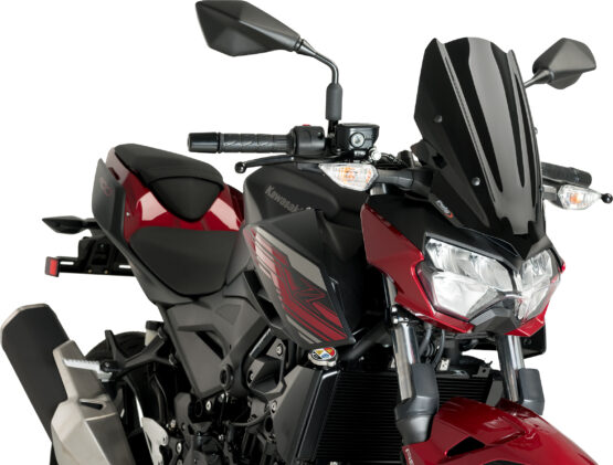 Naked New Gen Sport Windscreen - Black