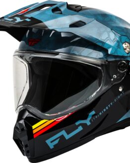 Fly Racing Trekker Kryptek Conceal Helmet Slate/Black/Red Small