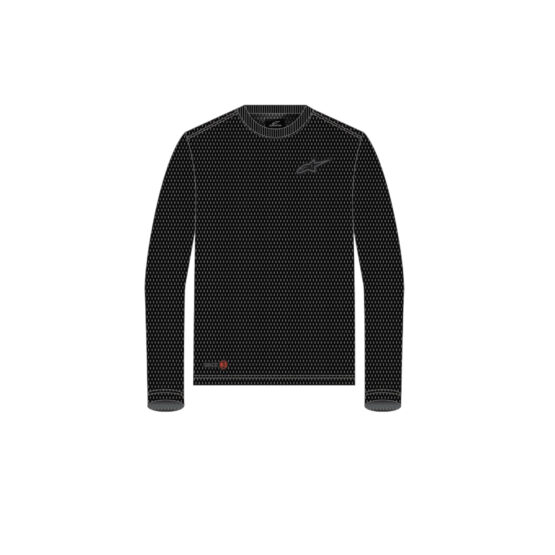 Alpinestars Inclinate Mesh Long-Sleeve T-Shirt Black Medium Men's - Image 2