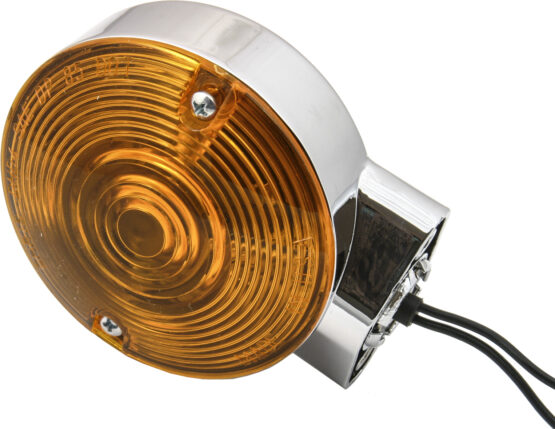 Chris Products Amber Turn Signal Assembly Dual Filament Fits Late FL Models - Image 2