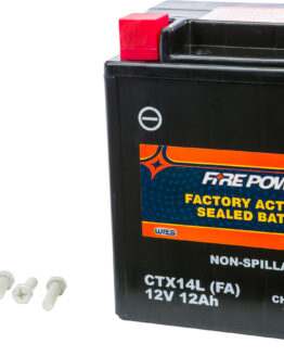 Factory Activated Sealed Battery