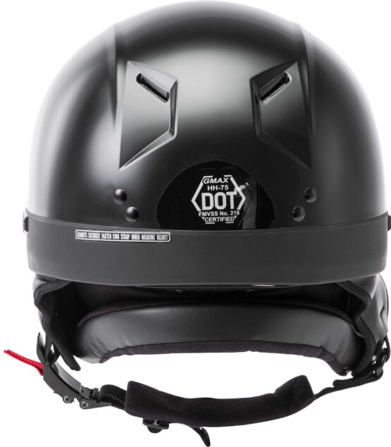 GMAX HH-75 Half Helmet Black XL Gloss - Image 6