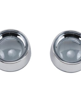 Deep Dish Bezel With Smoke Lens Chrome