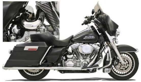 Bassani Chrome Crossover Header Pipes True Dual Steel 11215A