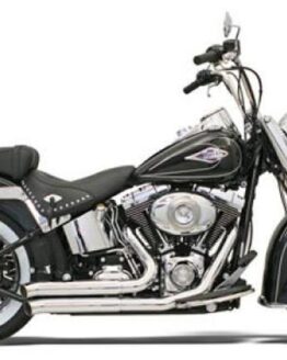 Bassani FireSweep Chrome Exhaust System Fits 86-16 Harley FXS FXST FLS FLST