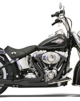 Bassani Road Rage Black 2-1 Exhaust System Fits 86-16 Harley FXS/FXST/FLS