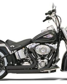 Bassani FireSweep Black Exhaust System Fits 86-16 Harley FXS FXST FLS FLST