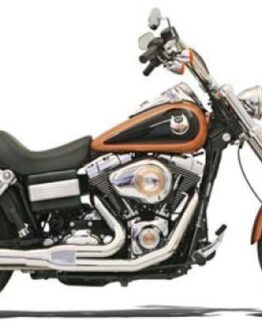 Bassani Road Rage Chrome Long 2-1 Exhaust System Fits 06-16 Harley FXD