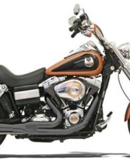 Bassani Road Rage Black 2-1 Exhaust System Fits 06-16 Harley FXD FXDWG