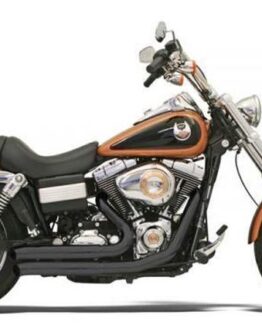 Bassani FireSweep Black Exhaust System Fits 06-16 Harley FXD FXDWG