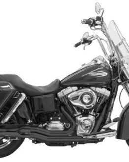 Bassani Road Rage Black 2-1 Exhaust System Fits 12-16 Harley FLD