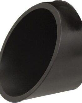 Bassani B1 Black Slash Cut End Cap For 4" Mufflers