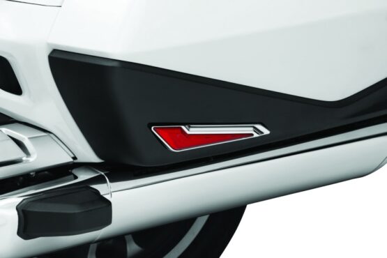 Omni L.E.D. Side Saddlebag Inserts 18-20 GL1800 Chrome - Image 4