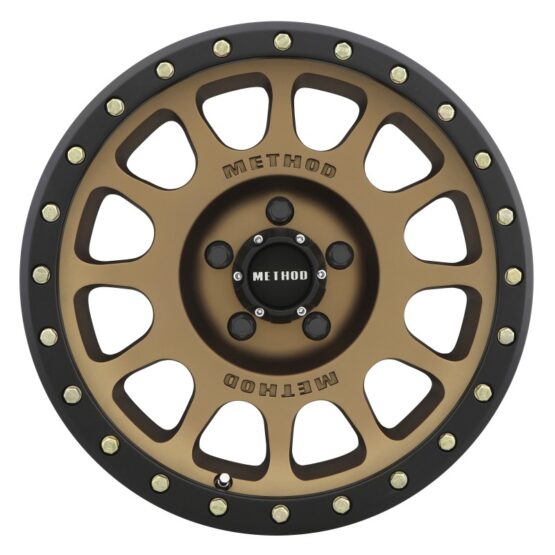 MR305 NV 18x9 0mm Offset 5x150 116.5mm CB Bronze/Black Street Loc Wheel - Image 2