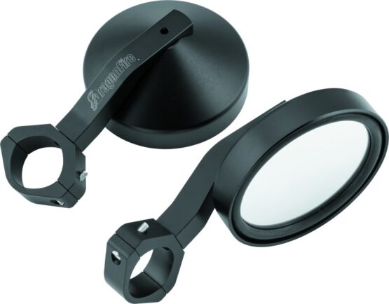 DragonFire Racing SS Series Side View Mirrors Black 1.75-2in Clamp