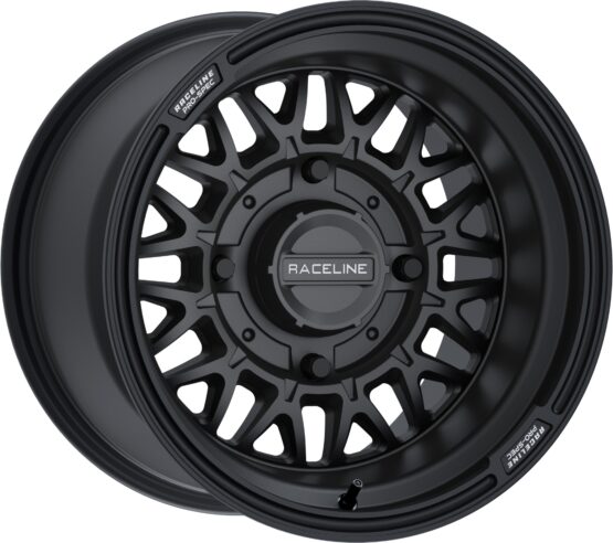 Raceline Omega 15x10 Satin Black Wheel 4x137 0mm Rear