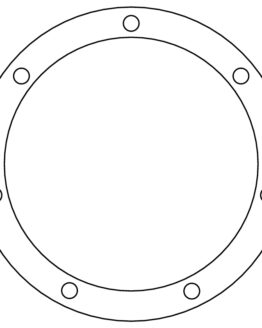 Oil Pan Clean Out Gasket, 0.031 in. Fiber