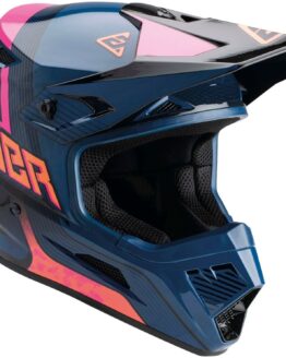 AR1 Vendetta Helmet Dark Blue/Rhodamine/Orange Youth - Large