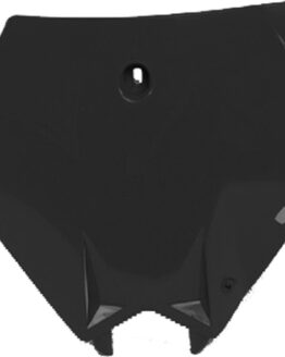 Front Number Plate - Black