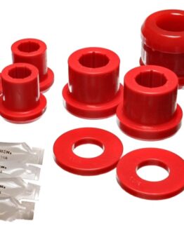 Energy Suspension Red Front Control Arm Bushing Set Fits 04-07 Mazda RX-8