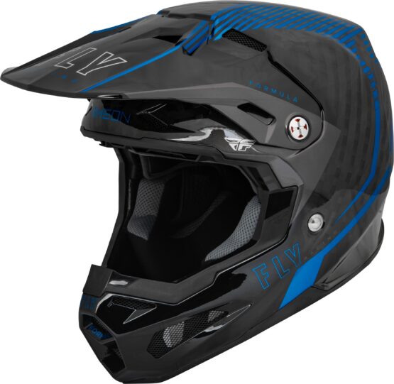 Fly Racing Formula Carbon Tracer Helmet Blue/Black X-Small