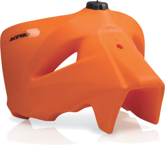 Acerbis 6.6 Gal Large Capacity Fuel Tank Orange Plastic
