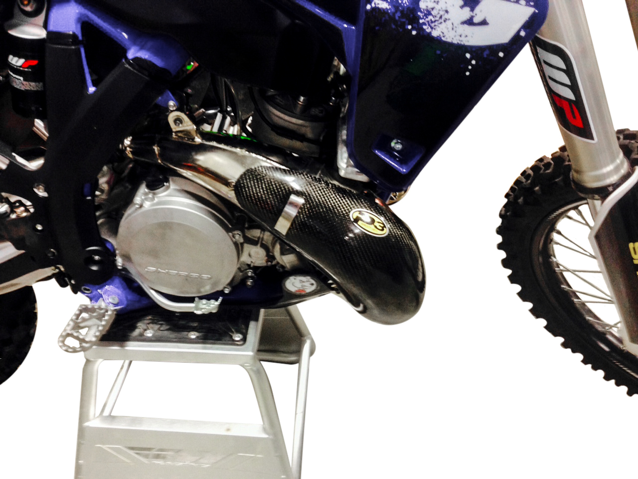 Carbon Fiber Exhaust Pipe Guard / Heat Shield - Image 3