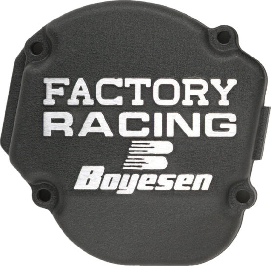 Boyesen Spectra Factory Ignition Cover Black Fits 89-06 KDX200 97-05 KDX220