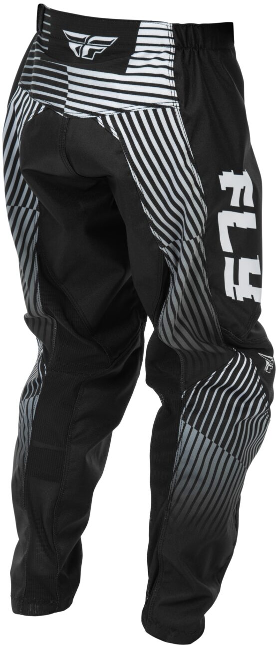Fly Racing F-16 Youth Pants Black/White Size 22 - Image 3