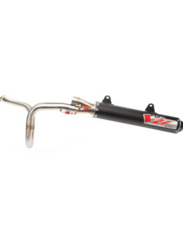 Big Gun EVO U Slip-On Exhaust Black Fits Kawasaki Brute Force 650/750