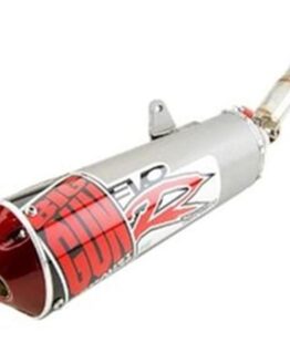 Big Gun EVO R ATV Slip-On Exhaust Silver Fits 07-11 Polaris Outlaw 525 IRS
