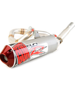 Big Gun EVO R ATV Full Exhaust System Red Fits 11-15 Yamaha Raptor 125