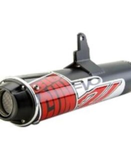 Big Gun EVO U Slip-On Exhaust Black Fits 04-08 Outlander 400 MAX
