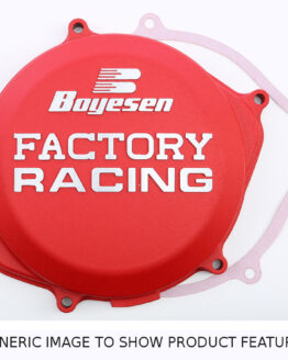 Boyesen Factory Racing Clutch Cover Red Fits 04-17 Honda CRF250X