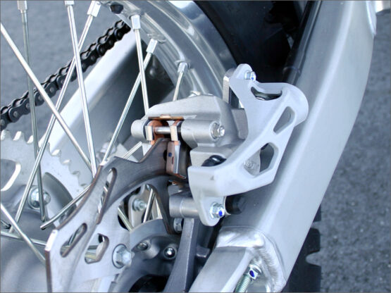 DRC Stainless Front Brake Pin 56mm Silver Fits Brembo Style Calipers - Image 2