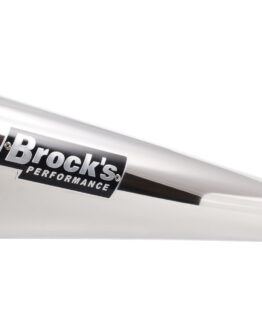 20" Alien Head Full Exhaust System w/ PAIR Block-Offs