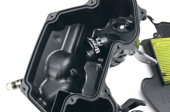 Brock's Billet Velocity Stack Black Anodized Aluminum Fits 14-17 Honda Grom - Image 2