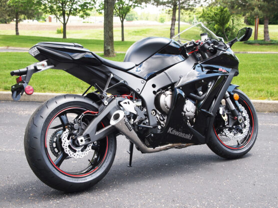 Brock's Alien Head Polished 3/4 Slip-On Exhaust Fits 11-15 Kawasaki ZX10R - Image 4