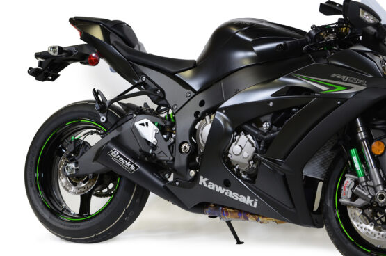 Brock's Alien Head 2 Black Slip-On Exhaust Fits 16-20 Kawasaki ZX10R - Image 2