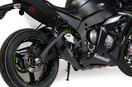 Brock's Alien Head 2 Black Slip-On Exhaust Fits 16-20 Kawasaki ZX10R - Image 4
