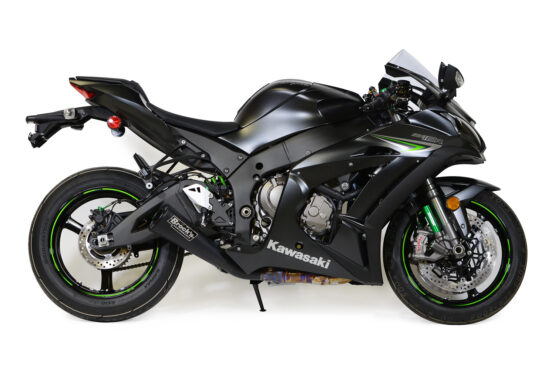 Brock's Alien Head 2 Black Slip-On Exhaust Fits 16-20 Kawasaki ZX10R - Image 6