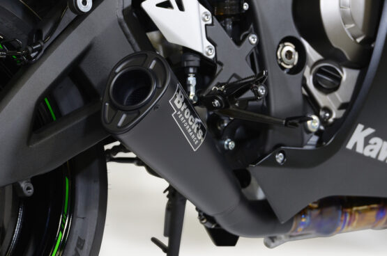 Brock's Alien Head 2 Black Slip-On Exhaust Fits 16-20 Kawasaki ZX10R - Image 5