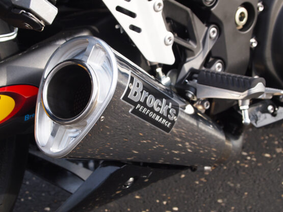 Brock's Alien Head 2 Polished Full Exhaust Silver Fits Kawasaki ZX14R - Image 4